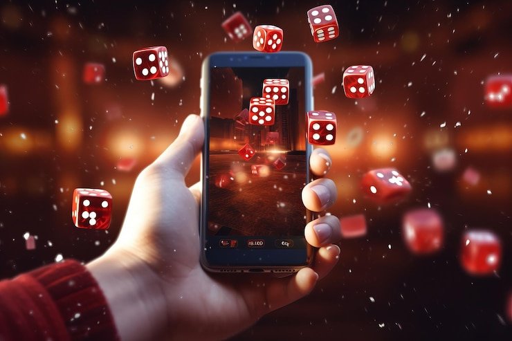 BandarQ game table on joybola login showing player positions, dealer, card displays, and stake amounts
